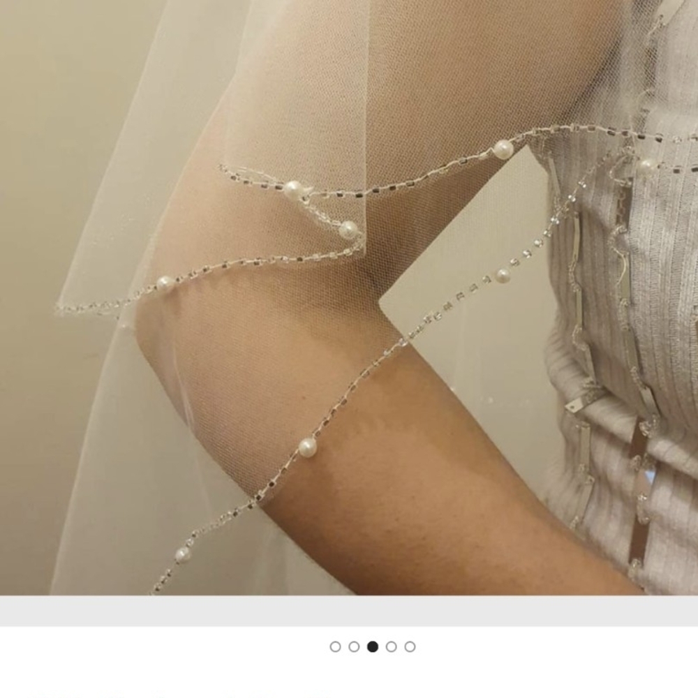 Elegant Beaded Sheer Shawl